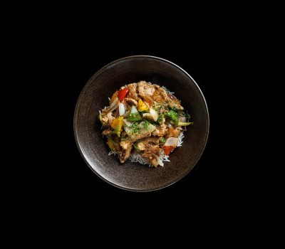 Product Pork black bean sauce with rice